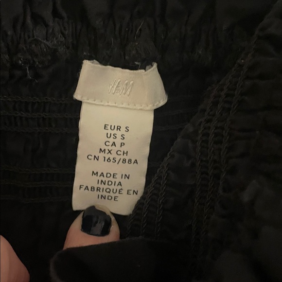 H&M Black Strapless Dress - Picture 3 of 3